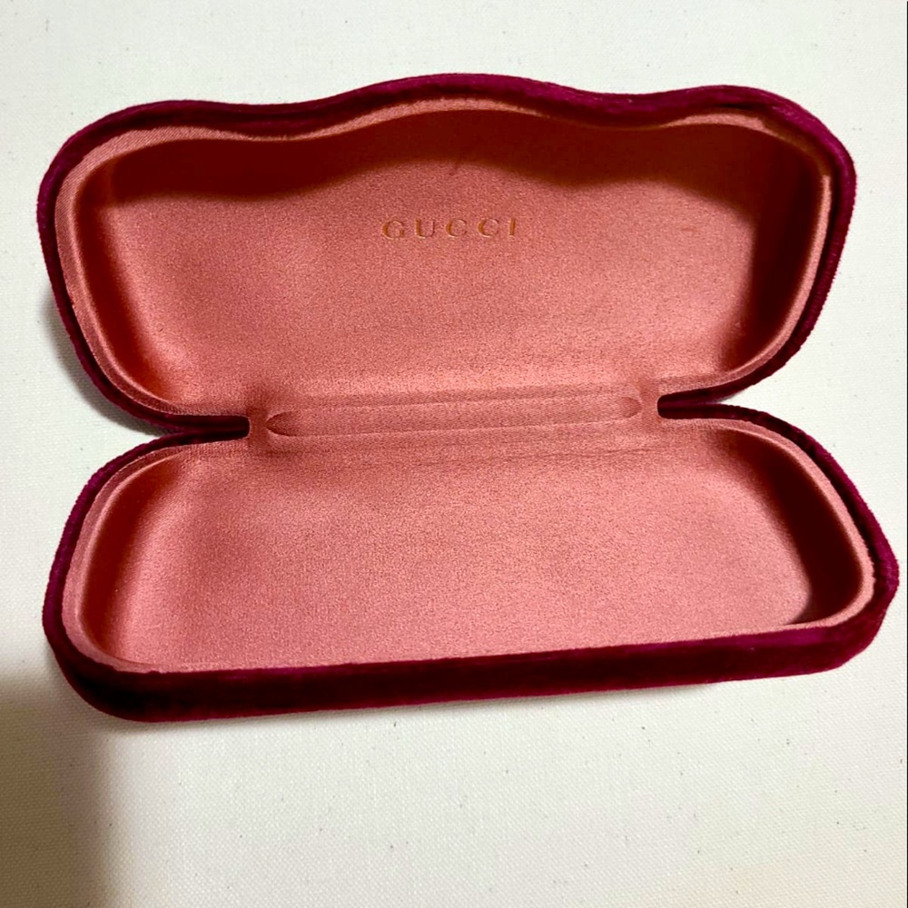 Gucci Glasses Case - Wine Color